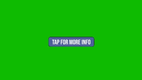 Tap call to action animation on chroma key Vidéo 329398890