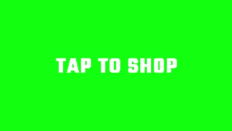 Tap call to action animation on green background Видео 335552904