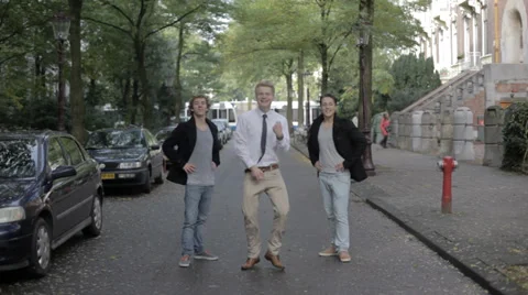 Tap dance on the street 動画素材 33806194