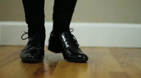 Tap dancing front view Video stock 21251986