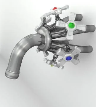 Tap full control Stock Illustration