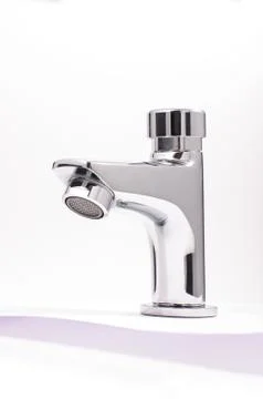 Tap isolated on the white background Stock Photos