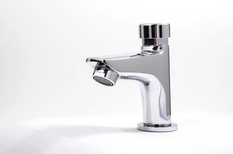Tap isolated on the white background Foto stock