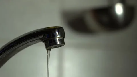 The tap in my kitchen Stock Footage 144228227