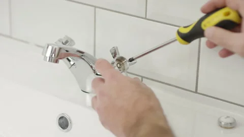 Tap repair Stock Footage 260337483