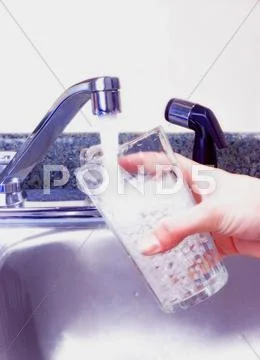 Tap Water From Sink