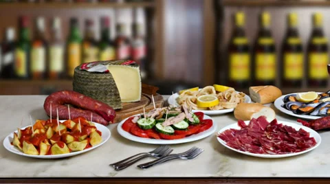 Tapas Vídeos de archivo 33768202