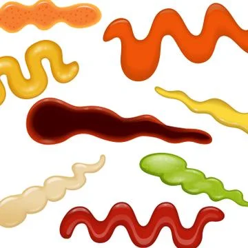 Tapas paste meals background pattern vector illustration. Menu elements for Stock Illustration