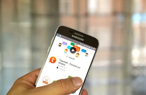 Tapatalk android app Stock Photos