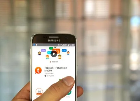 Tapatalk android app Stock Photos