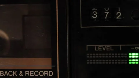 Tape Counter Stock Footage 1071724