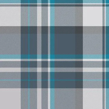 Tape fabric check background, couch plaid texture textile. Fancy vector pat.. Stock Illustration