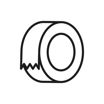 Tape icon vector design templates simple and modern Stock Illustration