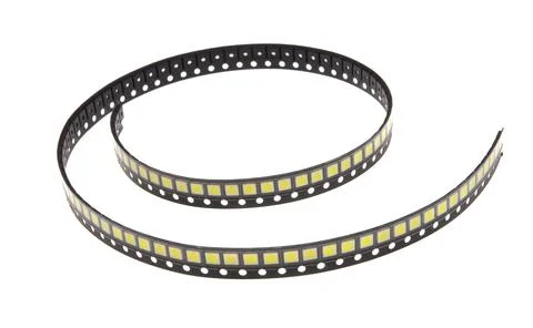 Tape with leds isolated Stock Photos