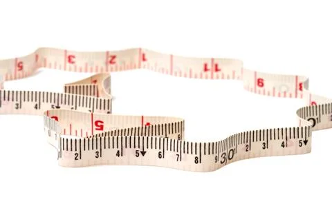 Tape line. Stock Photos