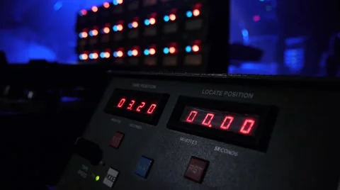 Tape machine display 스톡 동영상 45591275