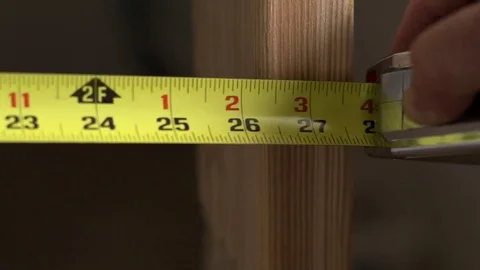 Tape Measure  Stock Footage 80040386