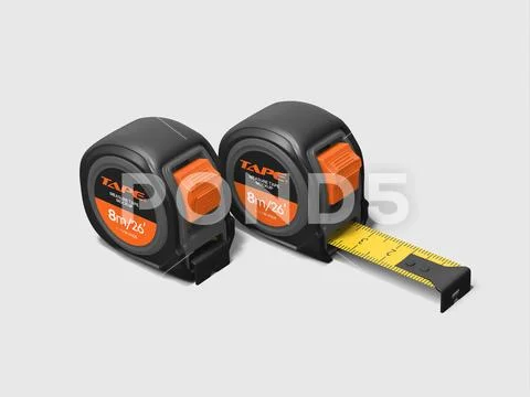 Tape Measure Mockup PSD Template