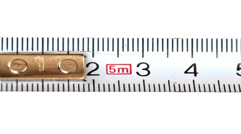 Tape measure on white Stock Footage 35568327