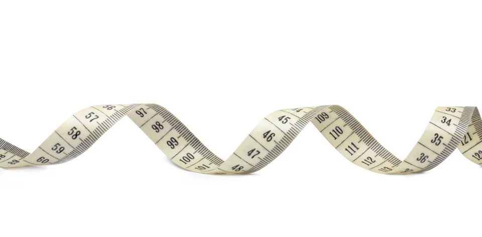Tape measuring Foto stock
