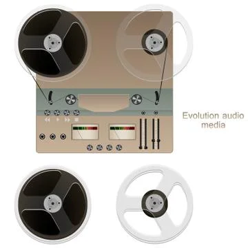 Tape player Stock Illustration