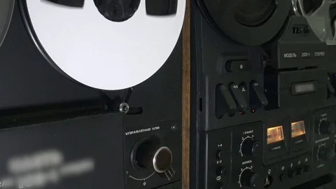 Tape recorder 6 Video stock 100640337