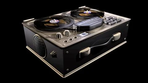 Tape recorder Stock Illustration