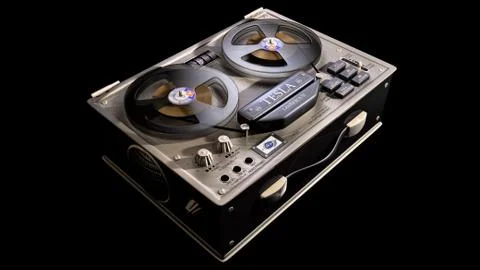 Tape recorder Stock Illustration