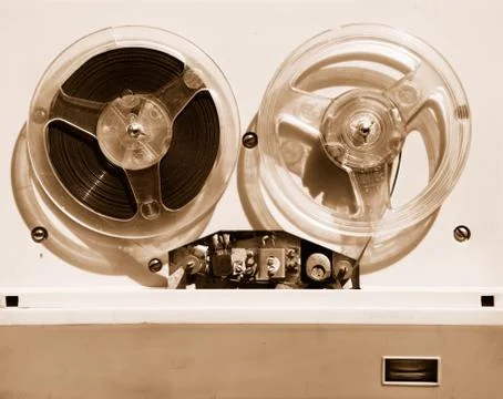 Tape recorder Foto stock