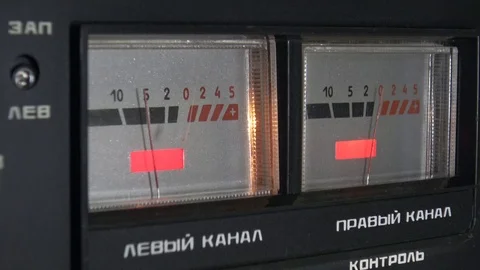 Tape recording 2 Video stock 100640383