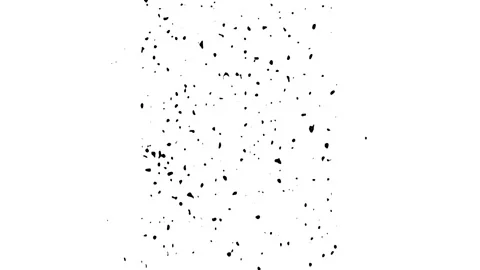 Tape Scratch Dots and Hairs Run in Center Motion Background Stock Footage 203582472