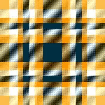 Tape textile check texture, close up seamless fabric pattern. Feminine tart.. Stock Illustration