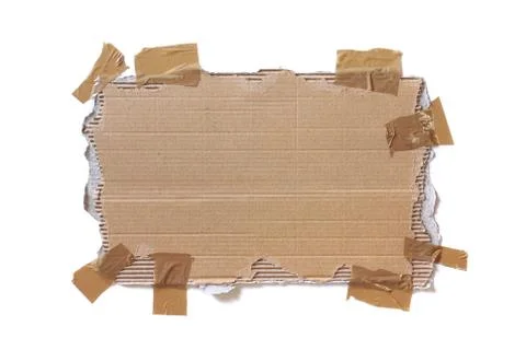 Taped cardboard Stock Photos