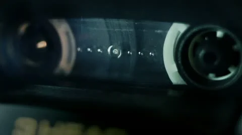 Tapedeck - Tape Play/Stop Vídeo Stock 10811010