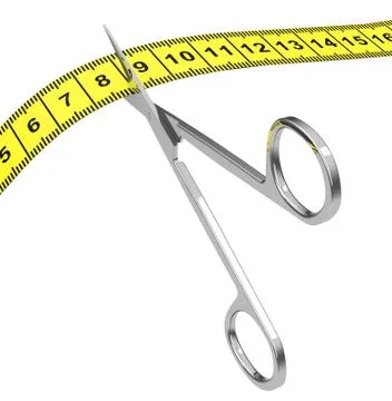 The tapeline Stock Illustration