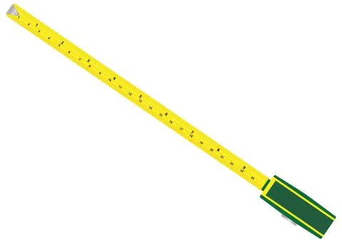 Tapemeasure Stock Illustration