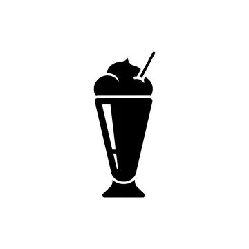 Tapered Beverage Cup Icon Stock-Illustration