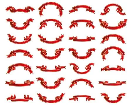 Tapes set Stock Illustration