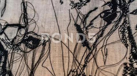 Tapestries and Embroidery Works Stock Photos