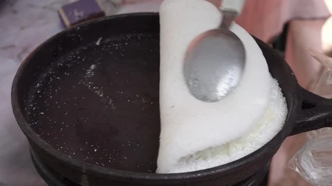 Tapioca from cassava plant (also known as manioc or yuca). Stock Footage 108794598