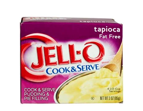 Tapioca pudding Stockfoto's