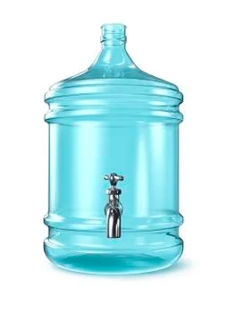 Tapped water bottle 스톡 일러스트