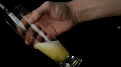 Tapping beer Stock Footage 34653508