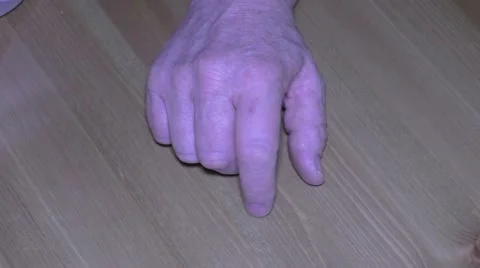 Tapping finger Stock Footage 47967029