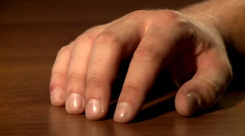 Tapping fingers Stock Footage 8833450