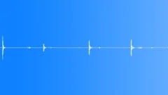 Taps, slow and hollowSound Effect