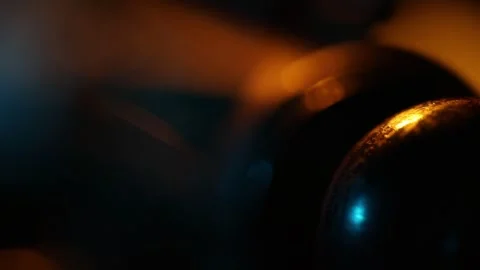 Tar in close-up plane 24 Stock Footage 311329568