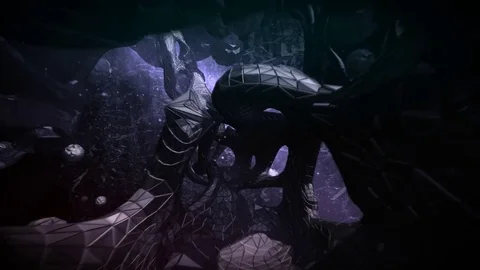 Tar Pit Looping Animation Stock Footage 73642679