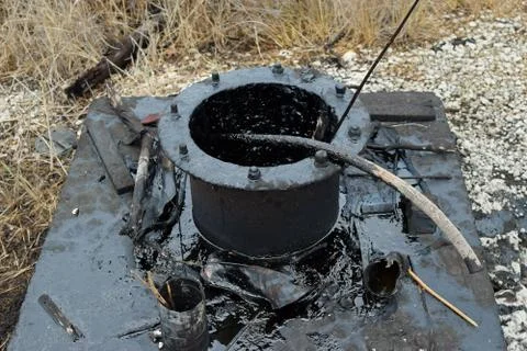 Tar pump Stock Photos