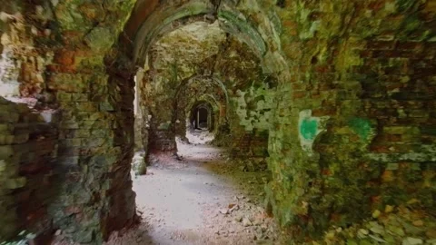 Tarakaniv fortress Stock Footage 201217151